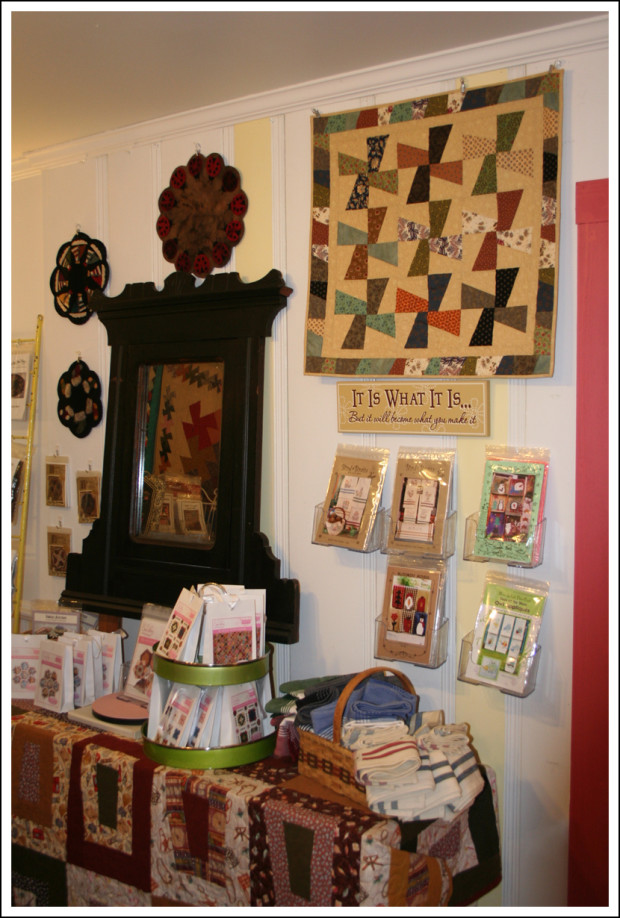 Inside Kelly Ann's Quilting