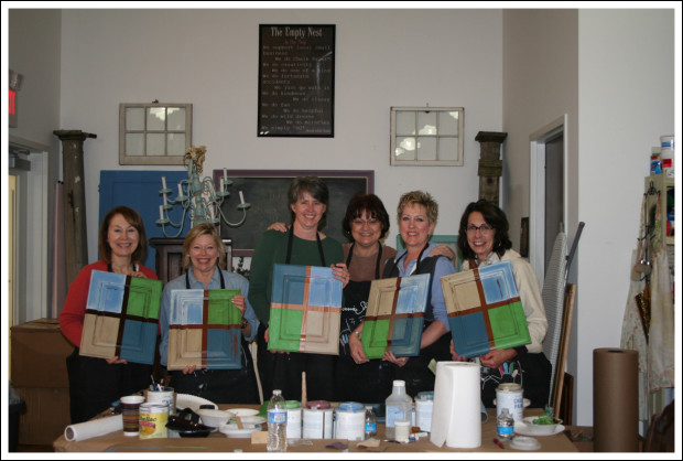 L-R, Jenna, Linda, Me, Janet, Pamela, and Jane