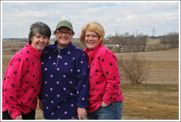 L-R, Me, Carol, and Tracey