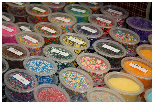 Sprinkles in every color combination.