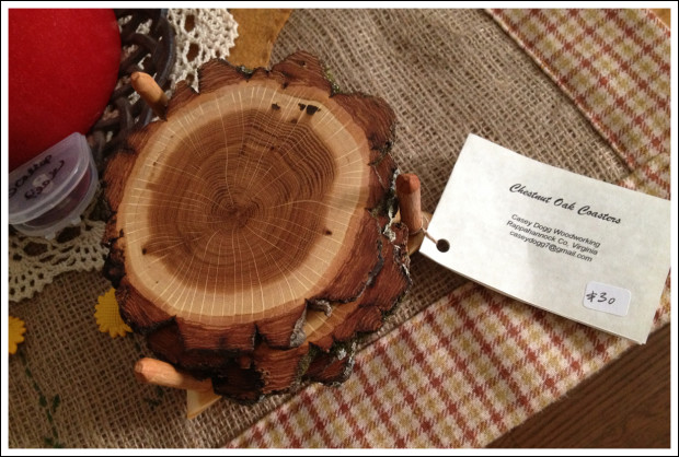 Chestnut Oak Coasters