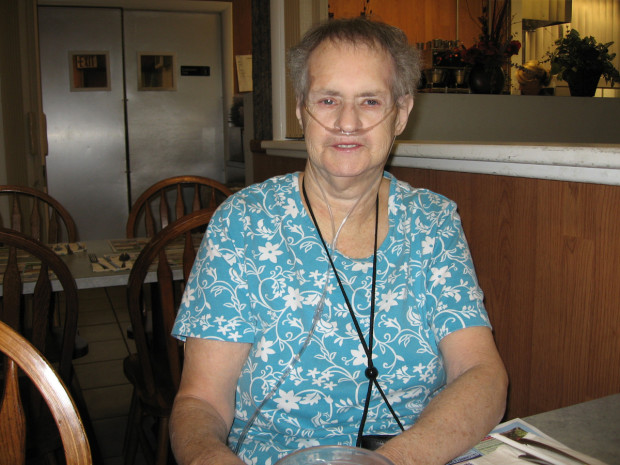 Mom in July 2012