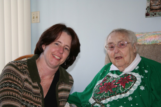 Me and Grandma, Christmas 2007