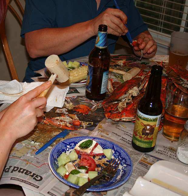 Maryland Steamed Crabs