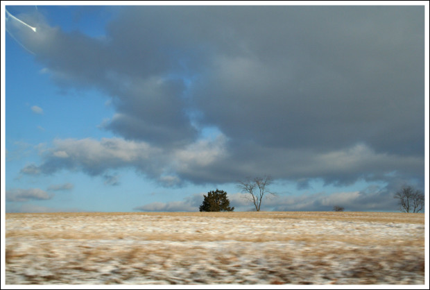 Dramatic Winter Sky