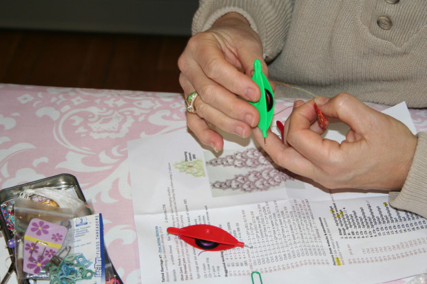 Shuttle Tatting Demonstration by Anita Barry