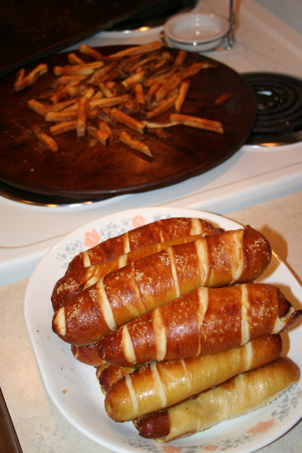 Pretzel Dogs!!!