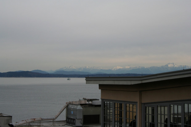 View of the Olympic Range