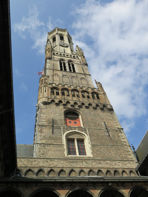 Belfort as seen from the interior courtyard.