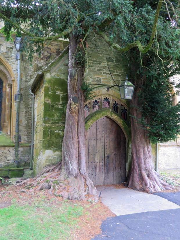 North door of St. Edward's Church