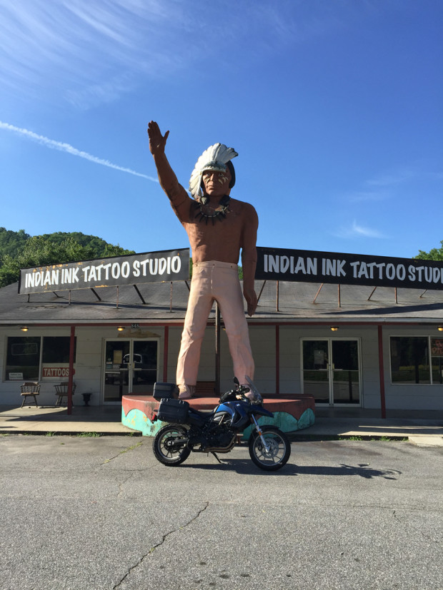 Muffler Man Indian, Cherokee, NC