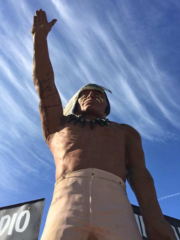 Muffler Man Chief, Cherokee, NC