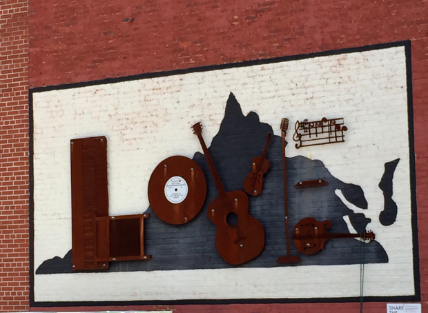 LOVEwork in downtown Bristol, Virginia