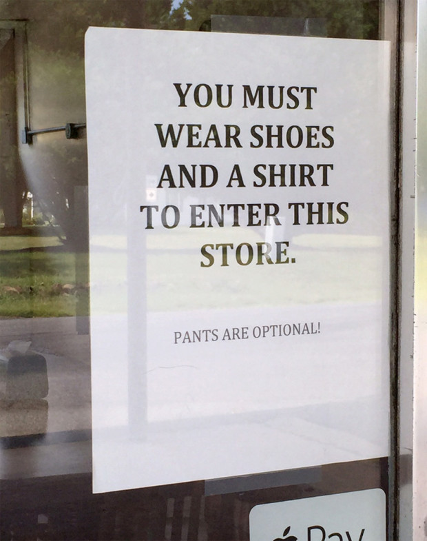 Sign at The Dyke Store