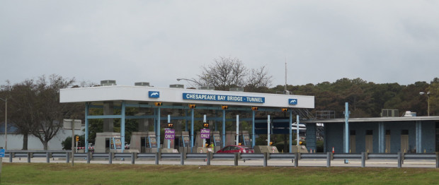 Toll Booth on VA's Eastern Shore