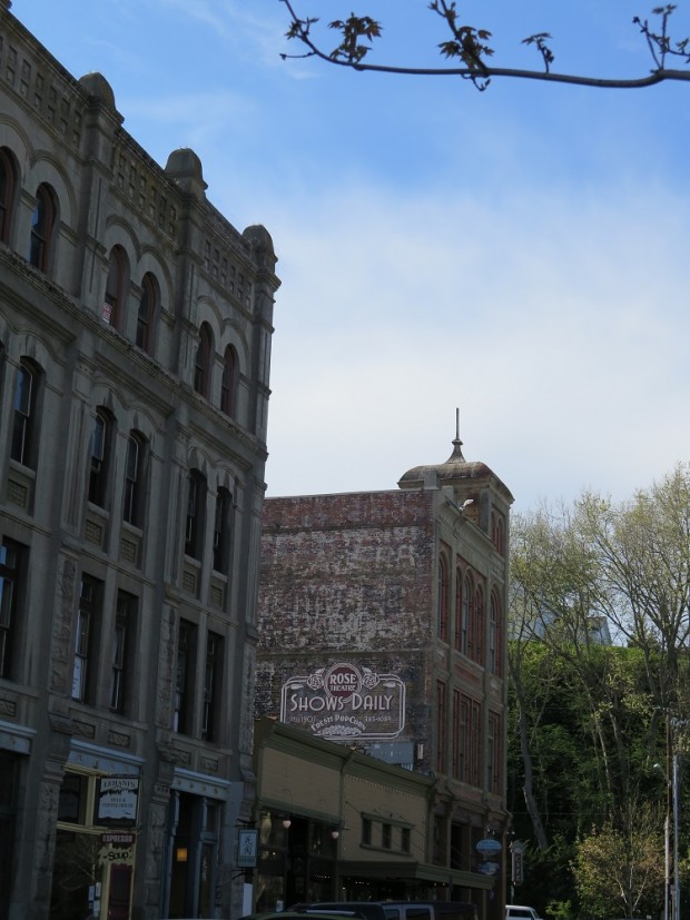 Along Water Street in Port Townsend