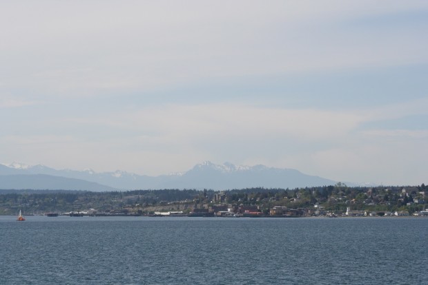 View of Port Townsend from the water.