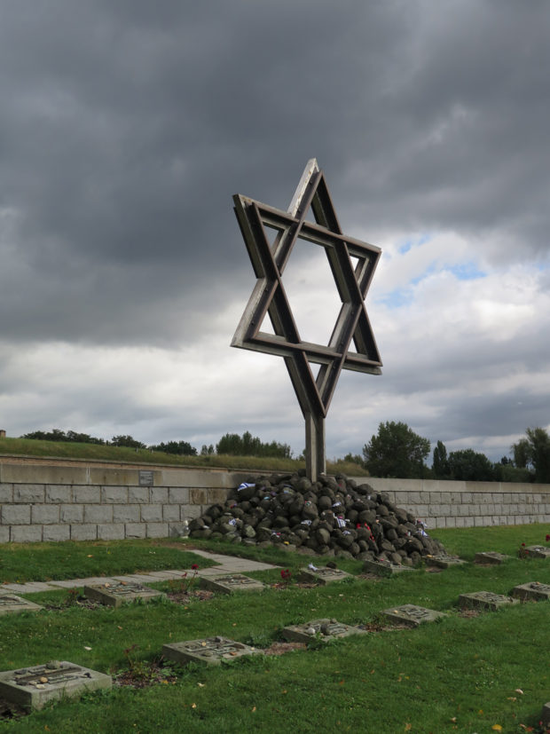 Star of David at The National Cemetery