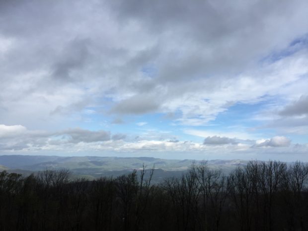 View from High Knob Lookout Tower (Stone Mountain)