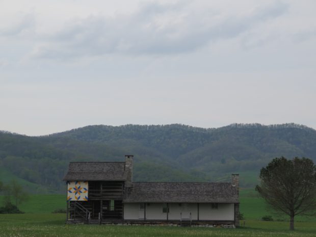 Barn Quilt north of Hillsboro, WV