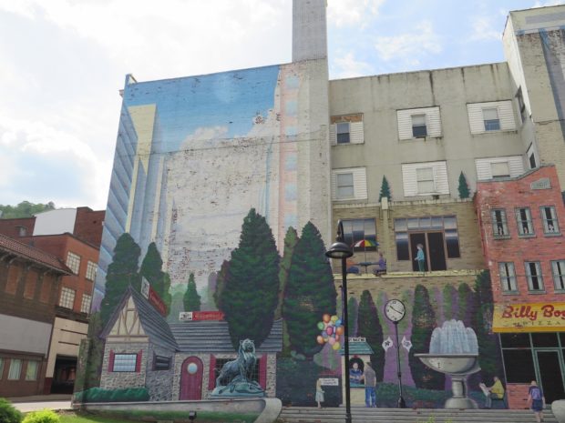 Mural in Downtown Welch